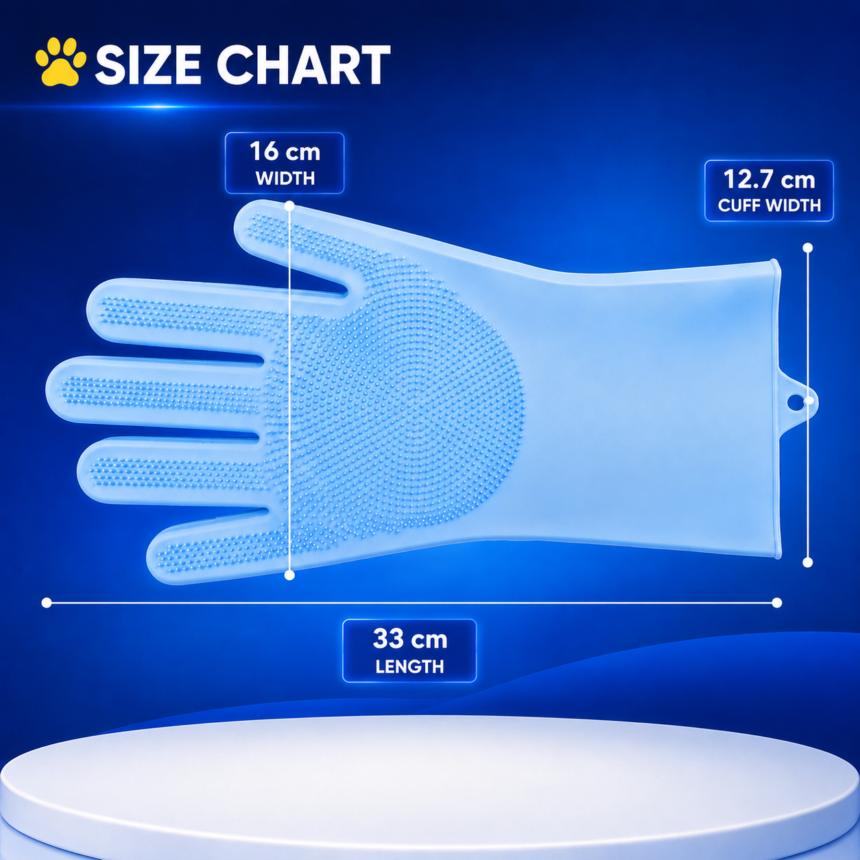 PupWash Silicone Dog Wash Gloves