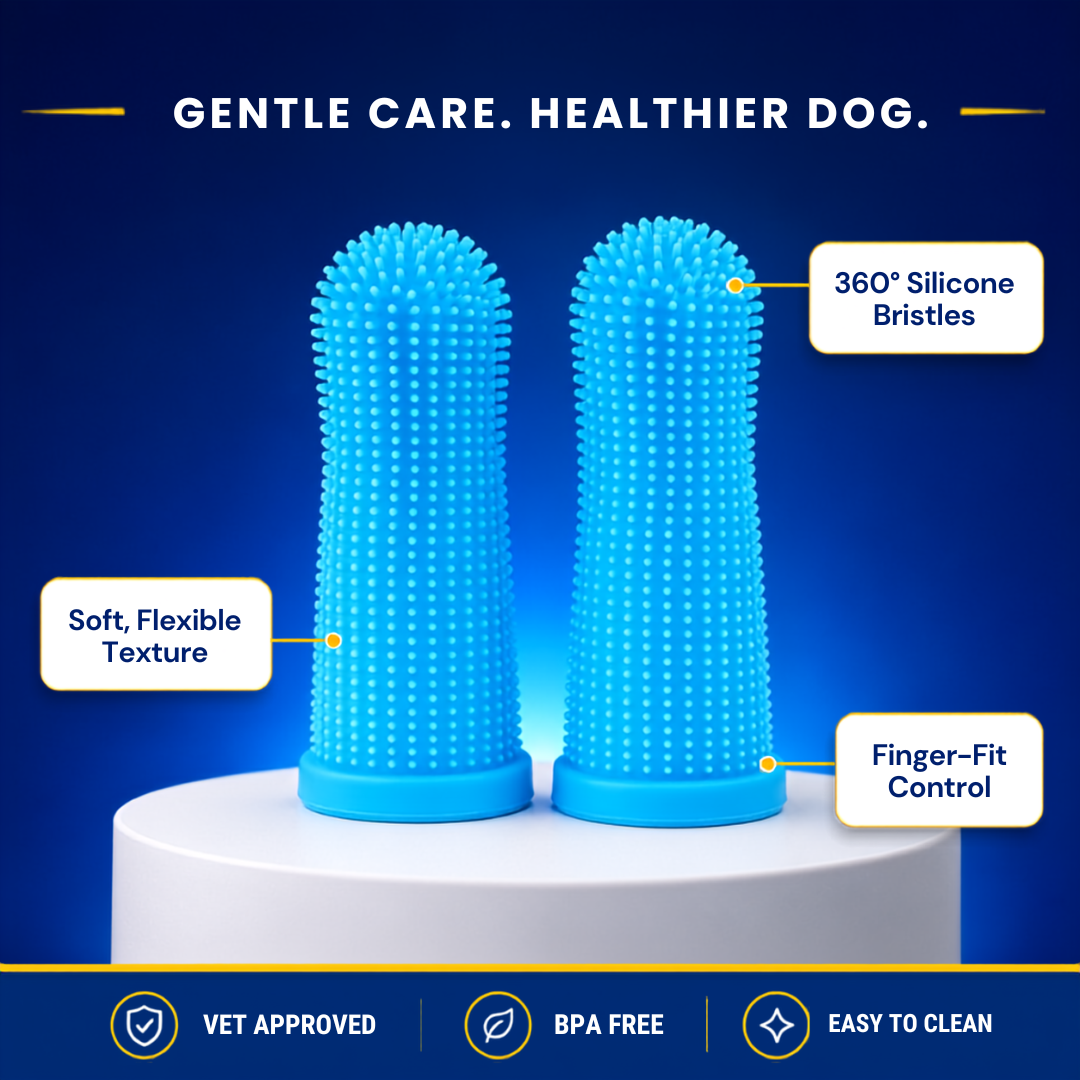 PupWash 360 Dog Tooth Brush - 4 Pack