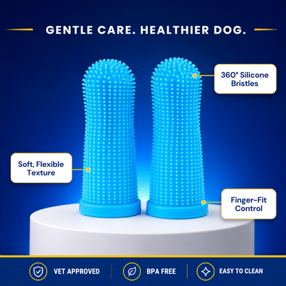 PupWash 360 Dog Tooth Brush - 4 Pack